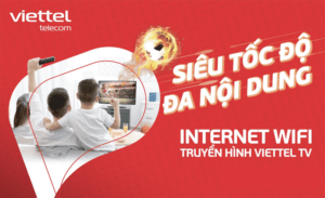 Combo internet và truyền hình cáp Viettel