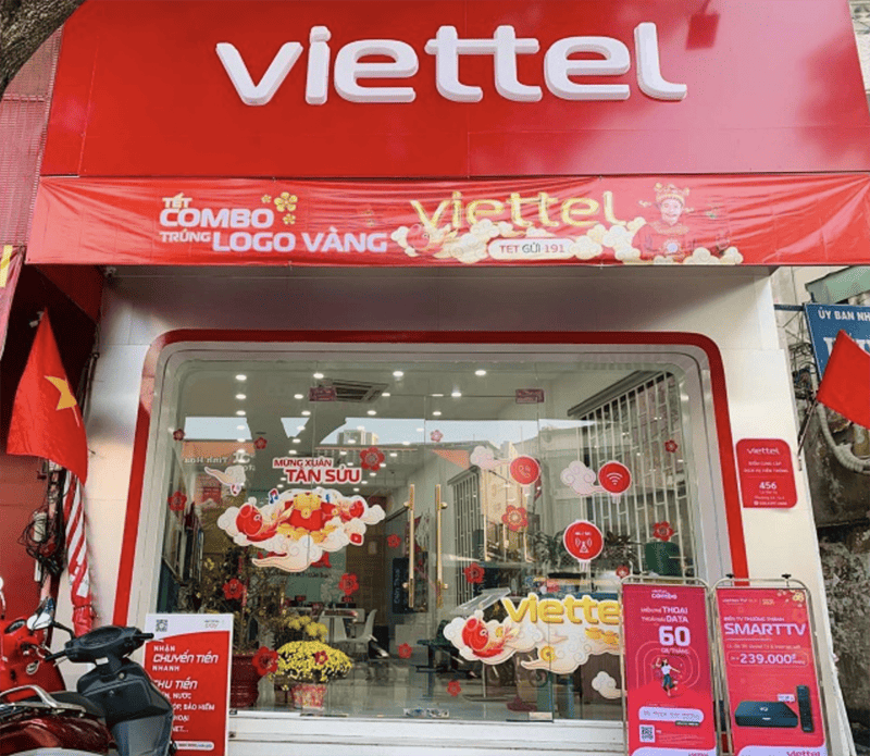 Cửa hàng Viettel quận 2 - Viettel Store Trần Não