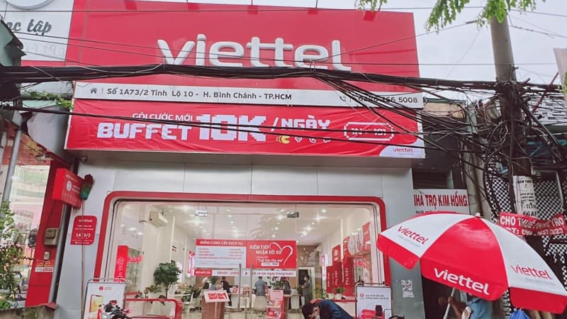 Cửa hàng Viettel Bình Chánh - Viettel Phạm Văn Hai