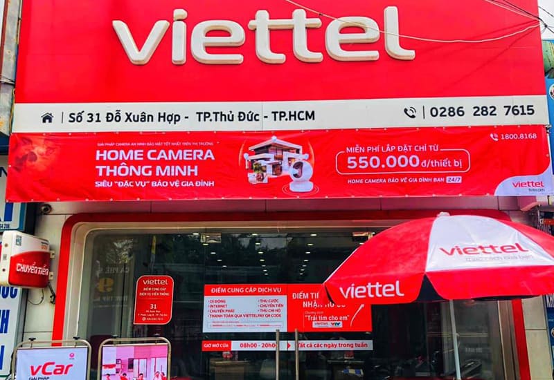 Cửa hàng Viettel quận 9 - Viettel Đỗ Xuân Hợp