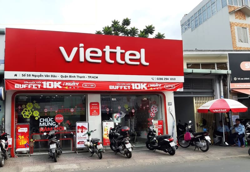 Cửa hàng Viettel quận Bình Thạnh - Viettel Nguyễn Văn Đậu