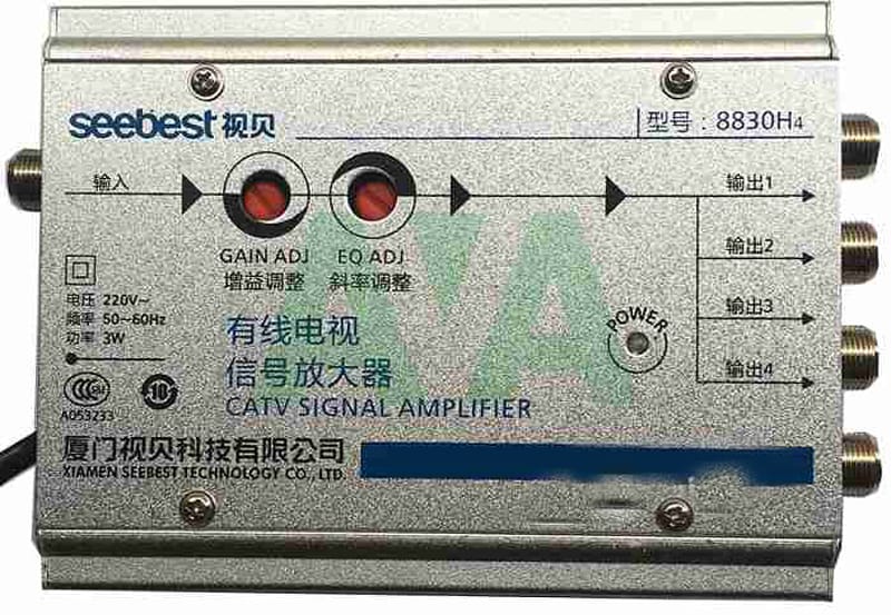 Bộ khuếch đại chia truyền hình cáp Seebest SB-8830H4