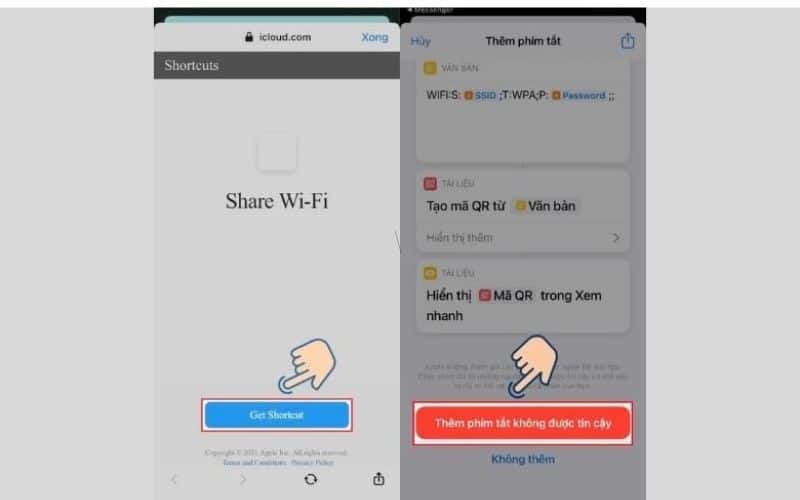 Cách chia sẻ wifi trên iPhone bằng mã QR