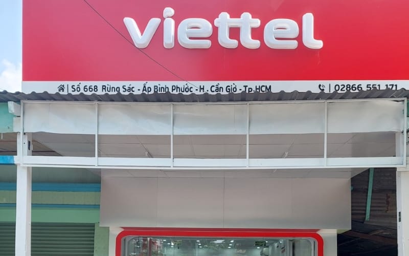 cửa hàng Viettel Bình Khánh